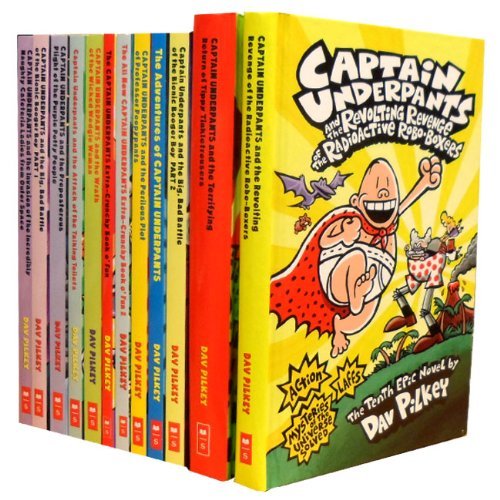 Captain Underpants シリーズ 全12巻 Captain Underpants 12 Books Set
